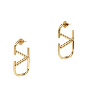 Valentino Garavani V Logo Earrings